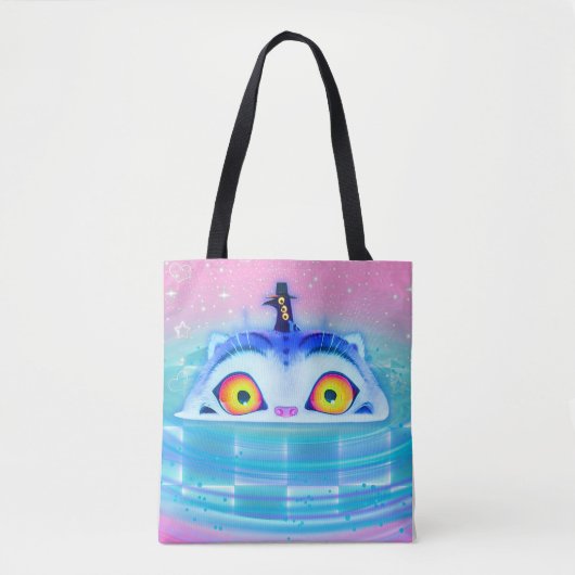 Derpy Tiger K Pop  Tote Bag (Voorkant)