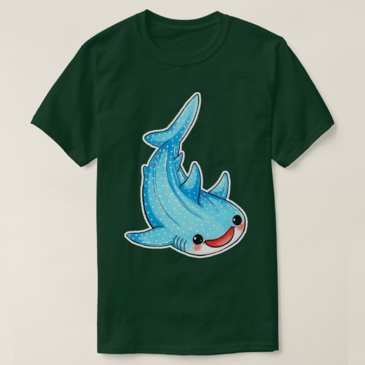 Derpy Whale Shark T-shirt (Design voorkant)