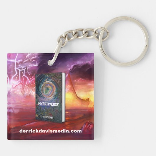Derrick Davis Media / Invertiverse - Sleutelhanger (Achterkant)