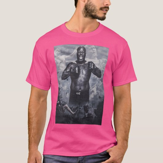 Derrick Lewis Black T-shirt (Voorkant)