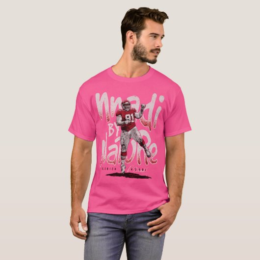 Derrick Nnadi per Natuur T-shirt (Voorkant volledig)