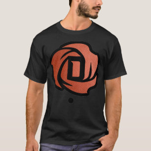 Derrick Roos Basketbal Textuur T-shirt
