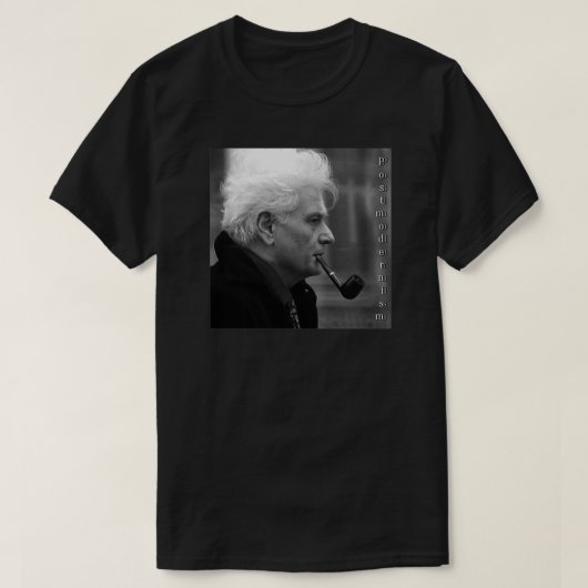 Derrida Jacques T-shirt (Design voorkant)