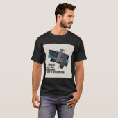 Derrida "Monolingualisme" #1 T-shirt (Voorkant volledig)