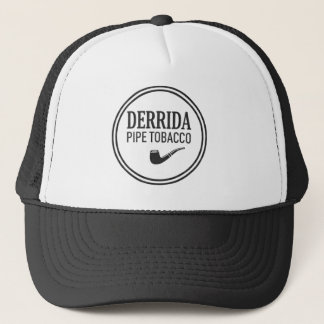 Derrida Pipe Tobbaco Hat Trucker Pet