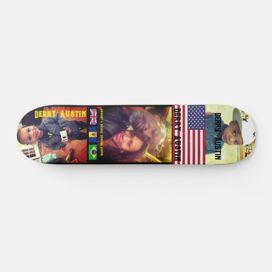 DERRY AUSTIN 2 7 3/4" Skateboard Deck (Horizontaal)