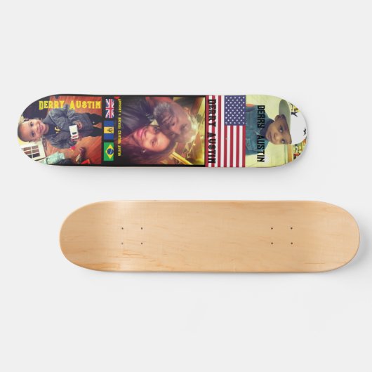 DERRY AUSTIN 2 7 3/4" Skateboard Deck (Horizontaal)