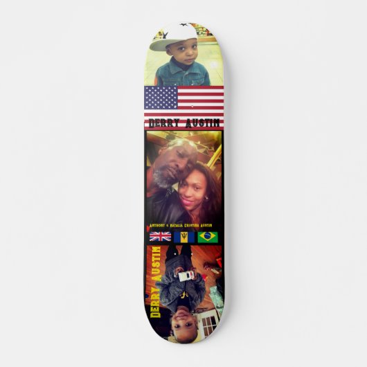 DERRY AUSTIN 7 3/4-inch skateboard Decline (Voorkant)