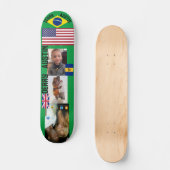 DERRY AUSTIN 7 3/4" Skateboarddek Persoonlijk Skateboard (Voorkant)