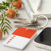 Derry County Vlag Noord-Ierland Symbool Iers Sleutelhanger (Voorkant Rechts)