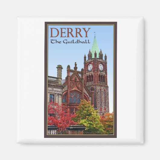 Derry - De Guildhall Magneet (Voorkant)