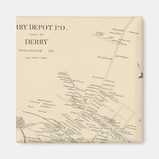 Derry Depot PO Magneet (Voorkant)