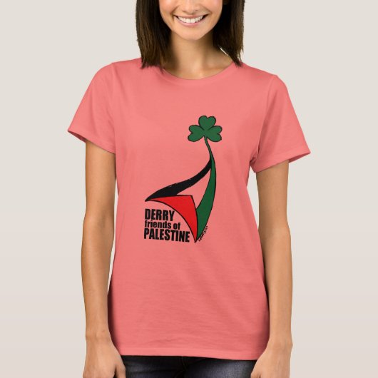 Derry Friends of Palestine T-shirt (Voorkant)
