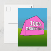 Derry Girls Briefkaart (Voorkant / Achterkant)