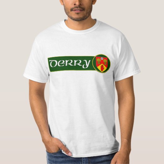 Derry. Ierland T-shirt (Voorkant)