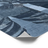 Derry/Londonderry Noord-Ierland Bloedige Zondag Poster (Hoek)