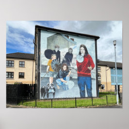Derry/Londonderry Noord-Ierland De problemen Poster