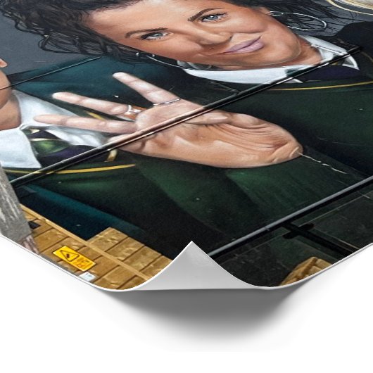 Derry/Londonderry Noord-Ierland Derry Meisjes Poster (Hoek)