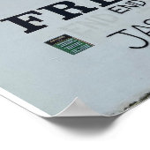 Derry/Londonderry Noord-Ierland Europa Poster (Hoek)