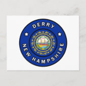 Derry New Hampshire Briefkaart (Voorkant)