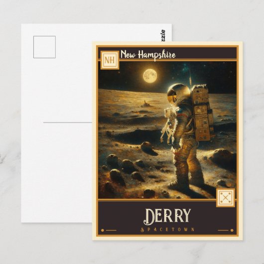 Derry, New Hampshire |  Briefkaart (Voorkant / Achterkant)