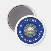 Derry New Hampshire Magneet (Voorkant / Achterkant)