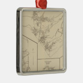 Derry, Seabrook, Rye Metalen Ornament (Rechts)