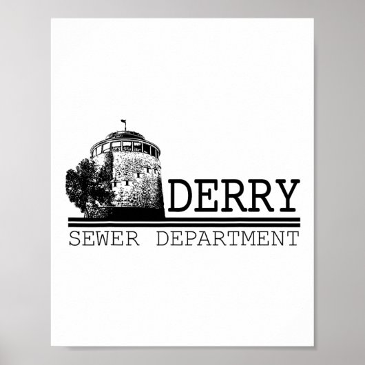 Derry Sewer Department Poster (Voorkant)