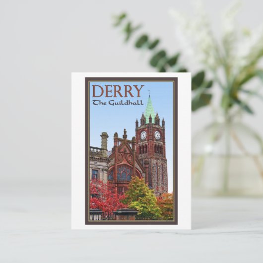 Derry - The Guildhall Briefkaart (Staand voorkant)