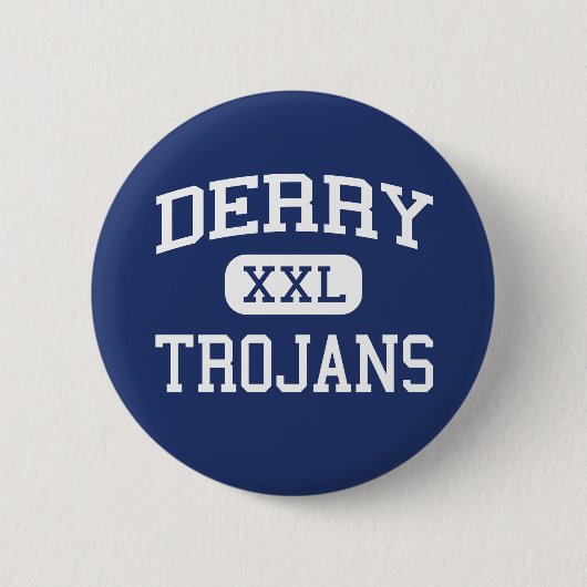 Derry - Trojans - Area - Derry Pennsylvania Ronde Button 5,7 Cm (Voorkant)