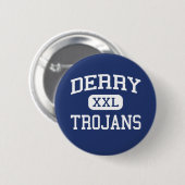 Derry - Trojans - Area - Derry Pennsylvania Ronde Button 5,7 Cm (Voorkant /achterkant)