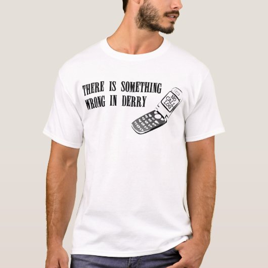 Derry_White_Shirt T-shirt (Voorkant)