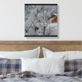 Derry Winter Ranch 12 x12 Canvas Afdruk (Insitu (Slaapkamer))