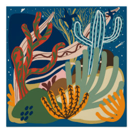 Dersert Nights Perfect Poster