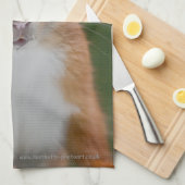 Dersty Squirrel Kitchen Towel Theedoek (Quarter Fold)