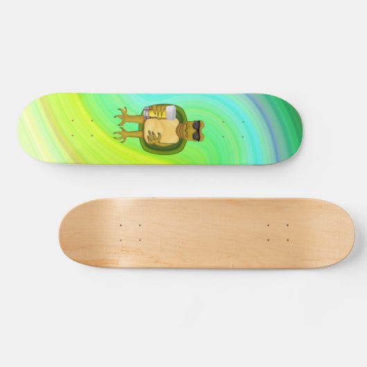 Dersty Turtle Skateboard Deck (Horizontaal)