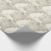 Dertien kolonies  Map (1776) Cadeaupapier (Hoek)