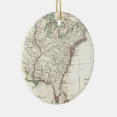 Dertien kolonies Map (1776) Keramisch Ornament (Rechts)