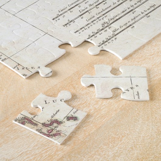 Dertien kolonies Map (1776) Legpuzzel (Zijkant)