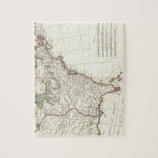 Dertien kolonies  Map (1776) Legpuzzel (Verticaal)