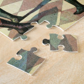 Dertien Mannen doen acrobatiek Legpuzzel (Zijkant)