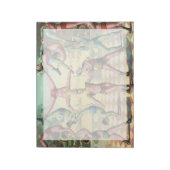 Dertien Mannen doen acrobatiek Notitieblok (Linkerzijde)