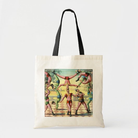 Dertien Mannen doen acrobatiek Tote Bag (Voorkant)