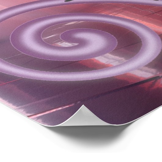 Dertien symbolen: de Triskele Poster Print (Hoek)