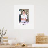 dertiende verjaardag 13e teken in Feestbord 13 Poster (Keuken)