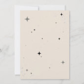 Dertig 30e verjaardag zwart beige moderne foto kaart (Achterkant)