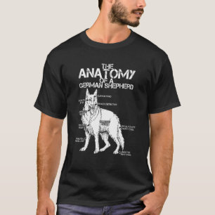 Dertig anatomie van Duitse herder voor mij T-shirt