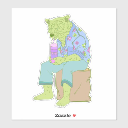 Dertig Beer Sticker (Vel)