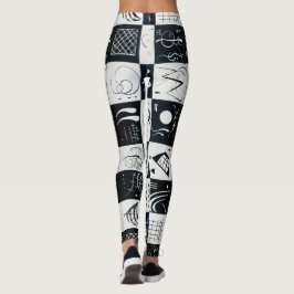 Dertig, Biomorfe Abstractie - Kandinsky Leggings