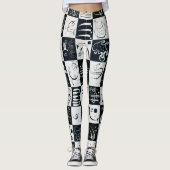 Dertig, Biomorfe Abstractie - Kandinsky Leggings (Voorkant)